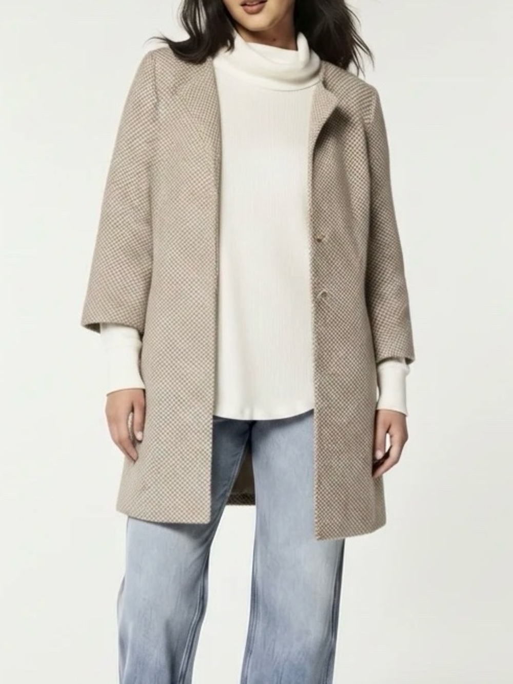 Mercer & Madison Metallic Gold Coat